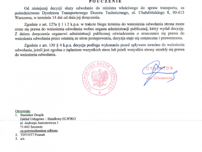 Certifikat 1 DE